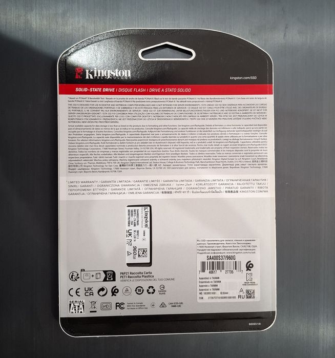 SSD 960Gb Kingston A400 Новый