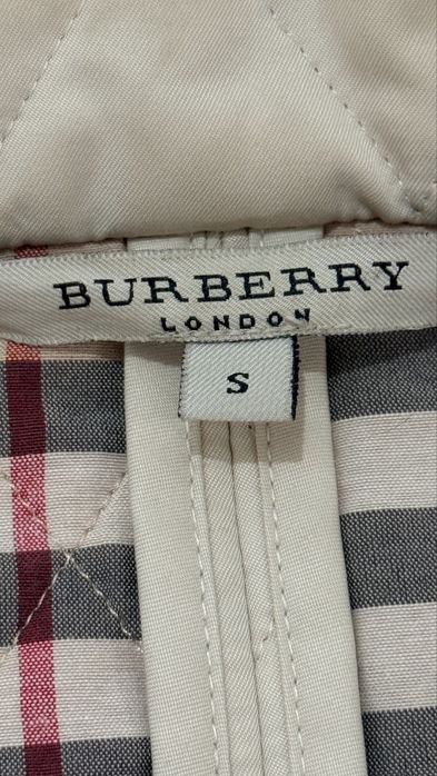 Burberry Jacket ОРИГИНАЛ. Бежевый/молочный