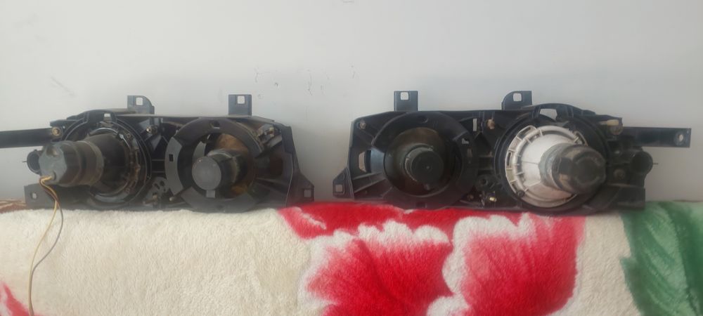 Фары Hella Black на BMW e34