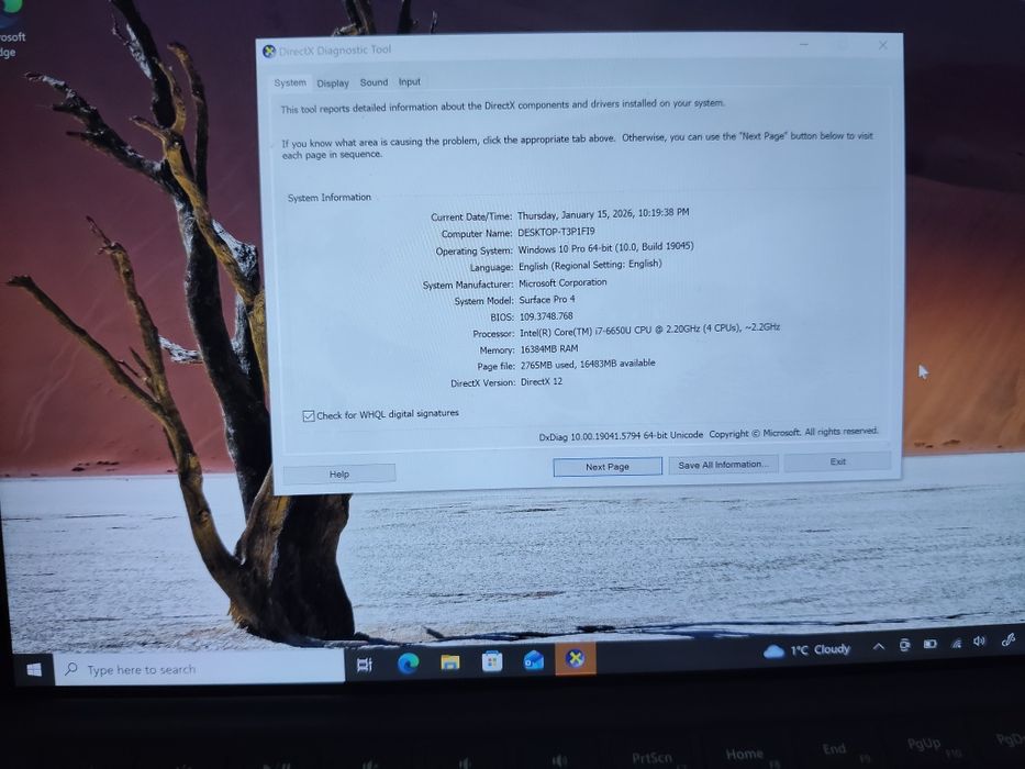 Surface Pro 4  1724 i7 gen 6+ cadou- OKAZIE - OFERTĂ