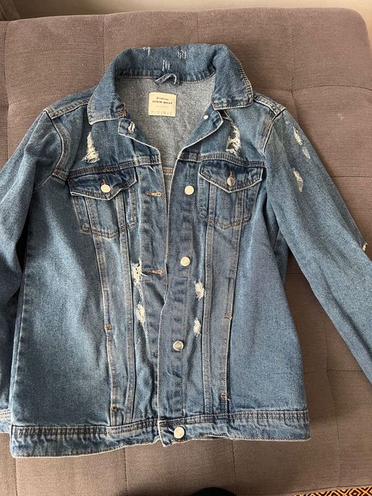 Jacheta denim Strativarius - mărimea S/M