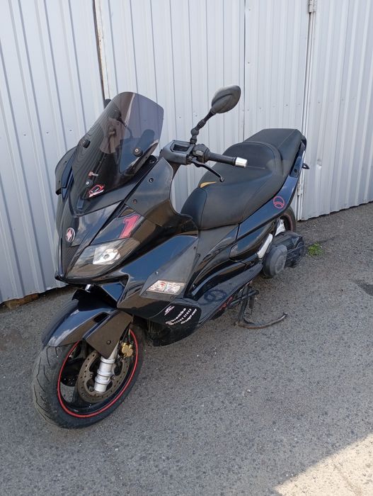 Gilera Nexus 500 cc sunet brutal