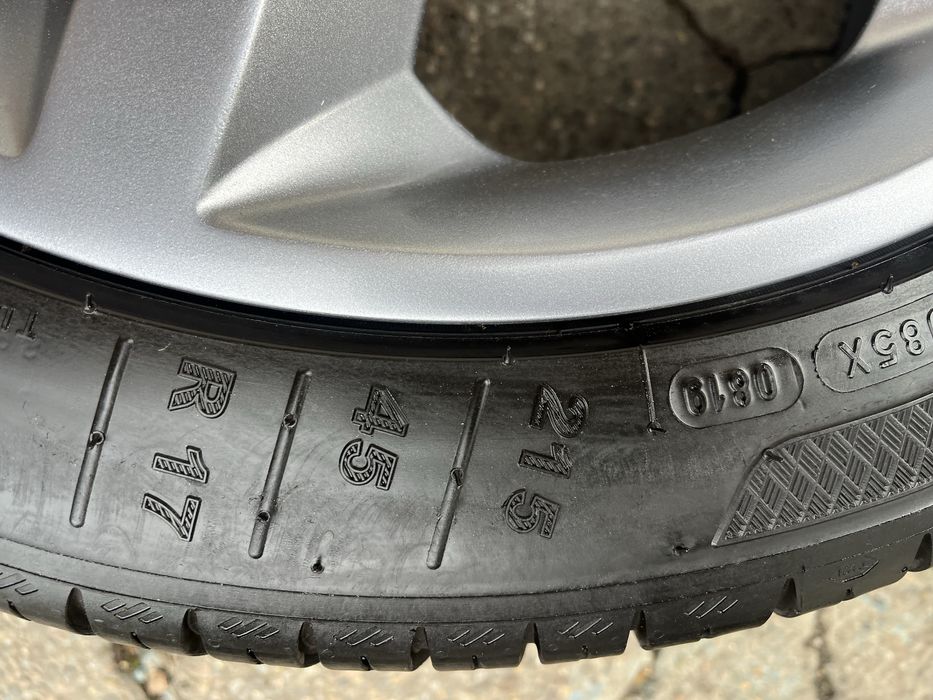 Jante aliaj 5x110mm, anvelope vara 215/45 R17 Opel Astra G, H, Corsa, Meriva, Vectra Tigra Zafira