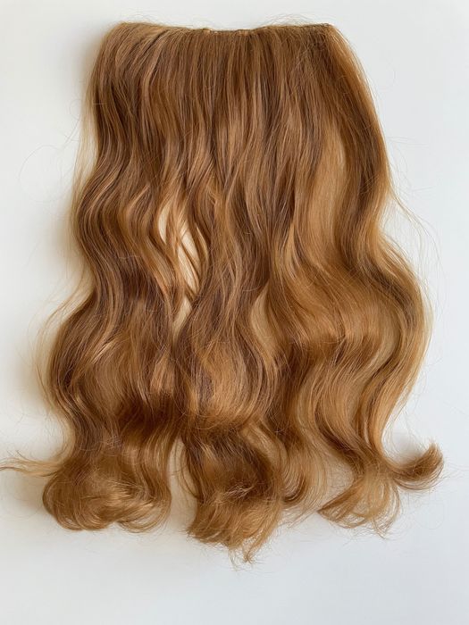 Изкуствена коса на цял ред с клипси!