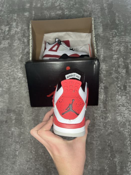 Jordan 4 Red Cement