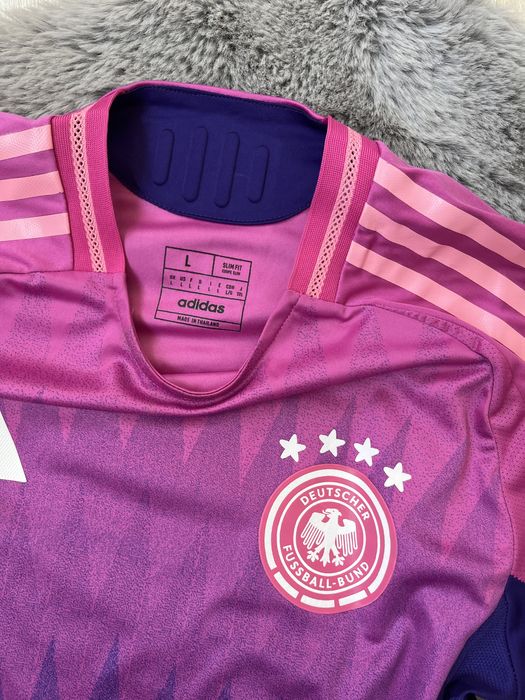 adidas Germany Womens SS Away  дамска футболна фланелка