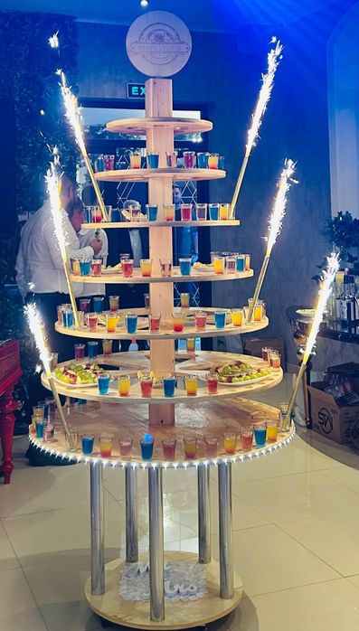 Tortul mirelui - suport de 200 shoturi