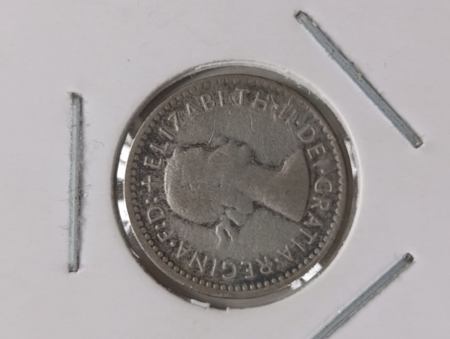 Монета серебро Австралии