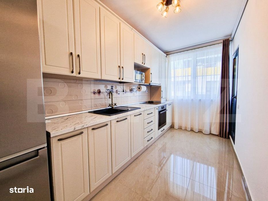 Apartament modern cu 2 camere, garaj, 49mp, etajul 2, zona Vivo