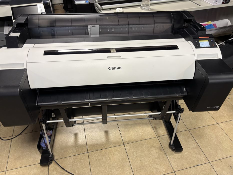 Plotter A0 color Canon TM300 cerneala pigment