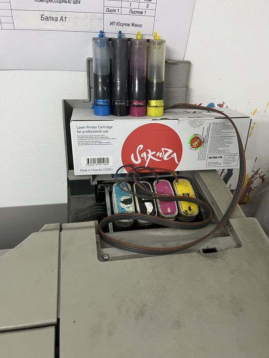 Плоттер широкоформатный А0+ HP 500 в  хорошем, рабочем состояний.