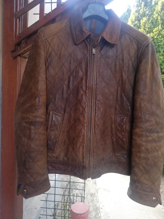 Geaca piele bărbati Massimo Dutti M