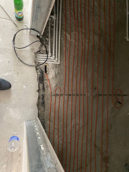 Теплий пол електрическая