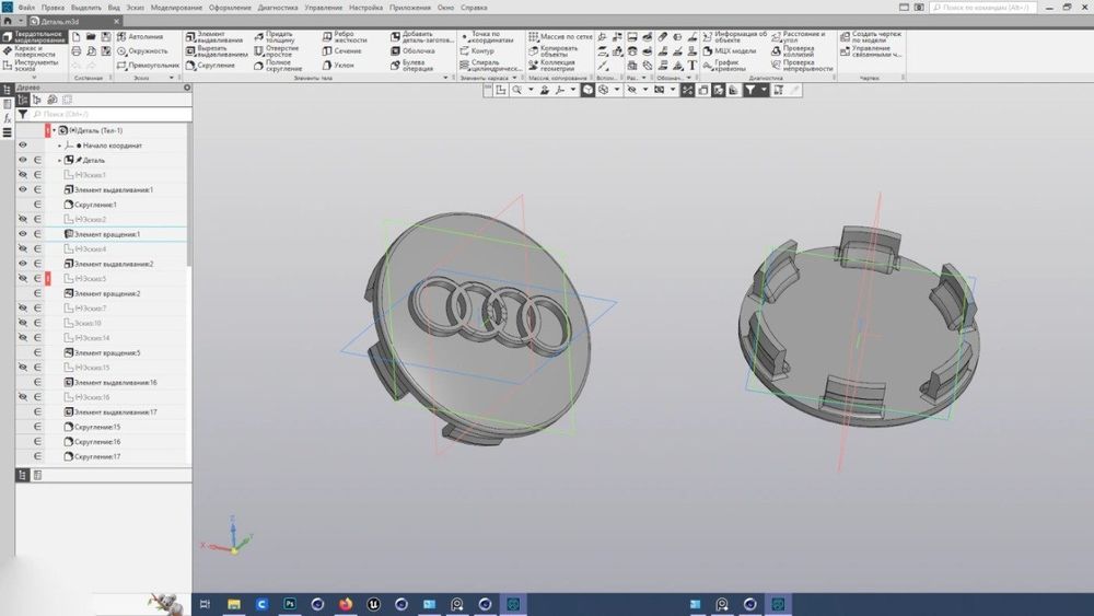 Услуги 3D-печати, и 3д моделирования под заказ