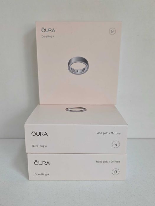 Inel inteligent Oura Ring 4, marimea 9 - Sigilat