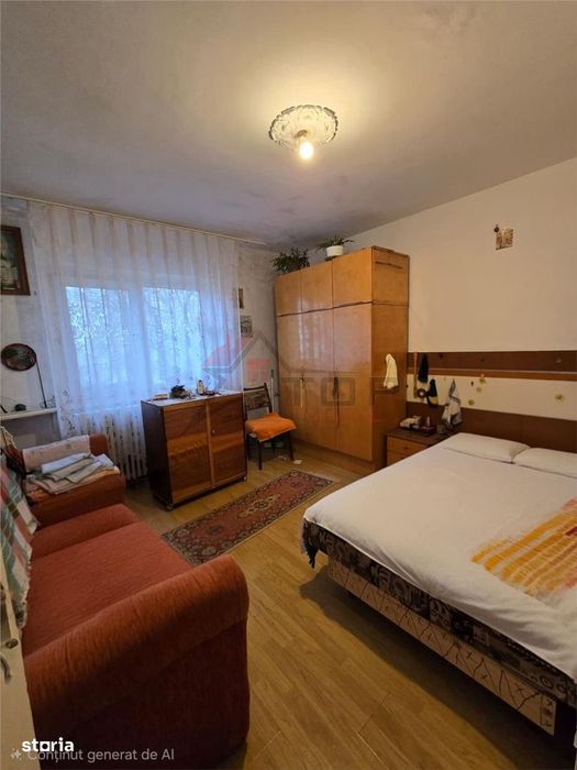 Etaj 1 - Dacia Zimbru, 2 camere decomandat, 51mp, liber