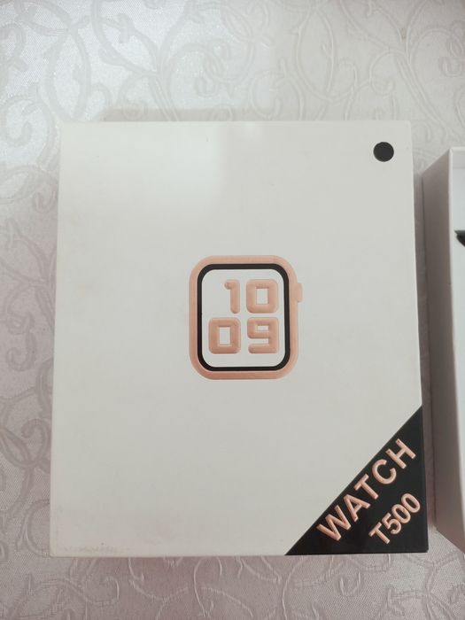 Часы смарт WATCH  Т500   черные новые