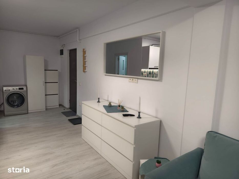 Apartament 2 camere, mobilat, la parter