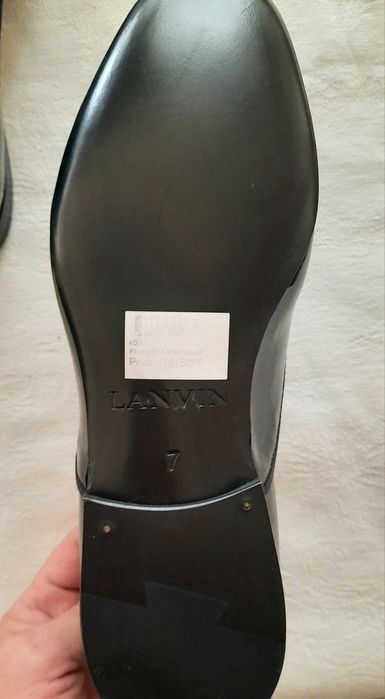 "Lanvin" туфли унисекс, лакированные 38 размер, оригинал