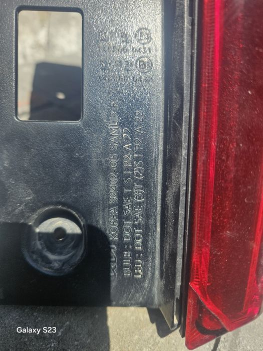 Фонарь задний правый от KIA SELTOS