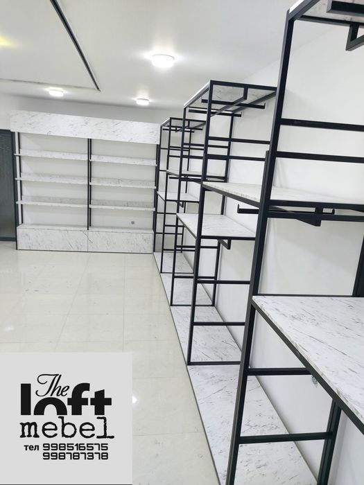 Оборудование, Вешалка, для магазинов одежды в стиле ЛОФТ