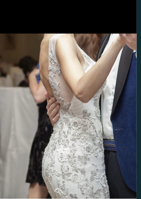 rochie mireasa sirena ivoire