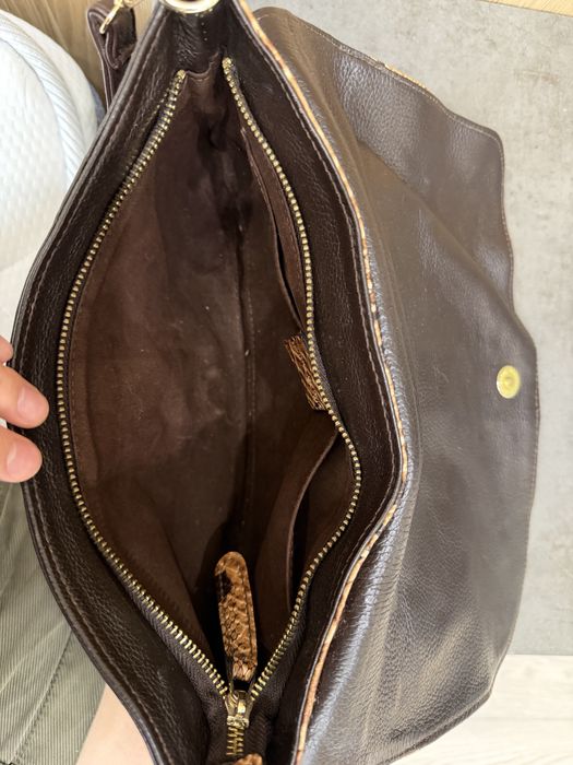 Натуральная коженая сумка