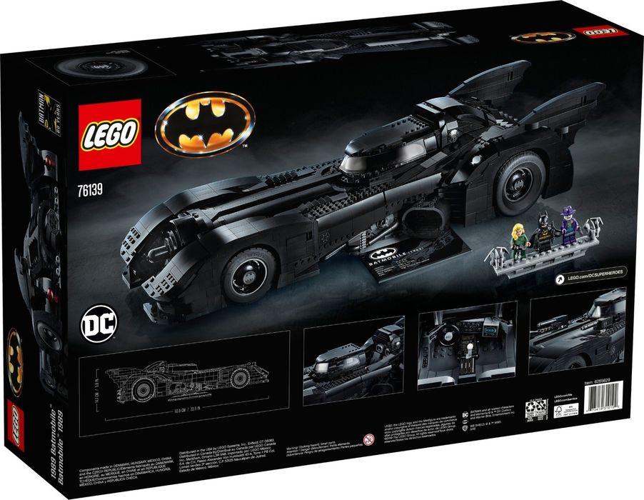 Vand Lego 76139 - 1989  Batmobile - NOU, SIGILAT