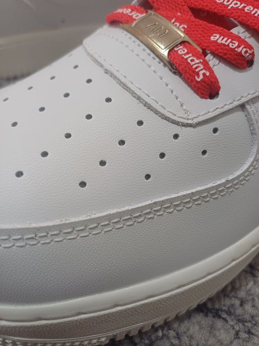 White AirForce 1 x Supreme