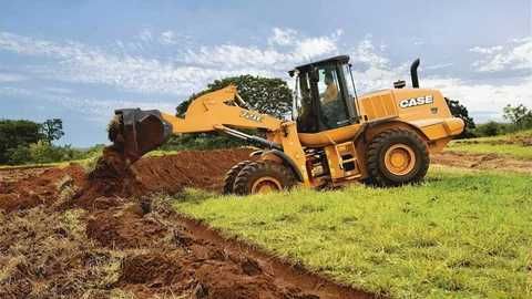 Услуги погрузчика , погрузчик трактор