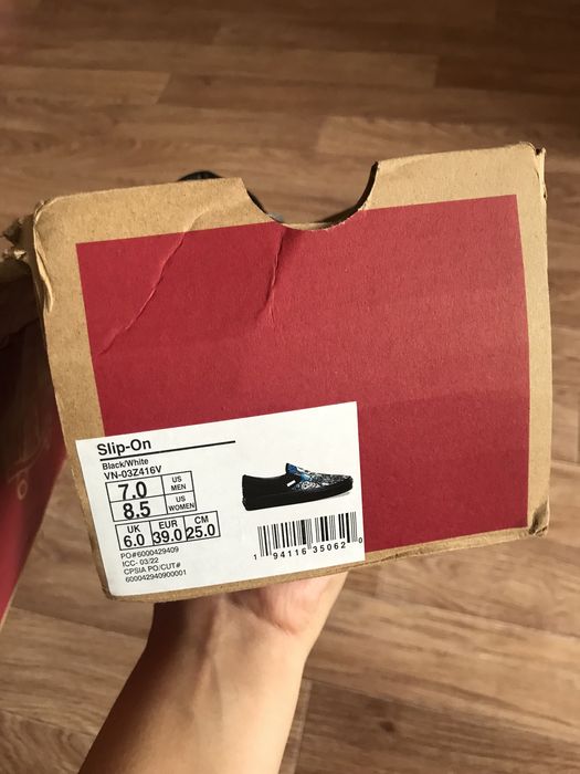 Кеды вансы новые 39