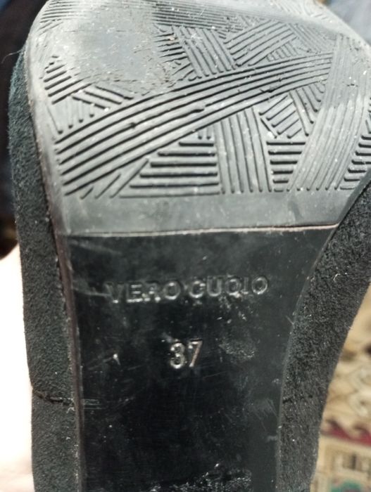 Botine din piele întoarsă Musette, mărimea 37