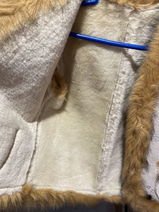 Cojoc din piele naturala si blanita