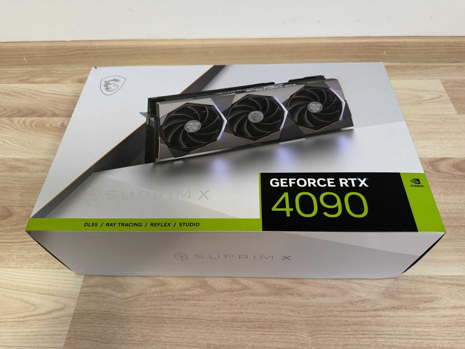 MSI GeForce RTX 4090 SUPRIM X 24G, GDDR6X, 2625 MHz, 384-bit