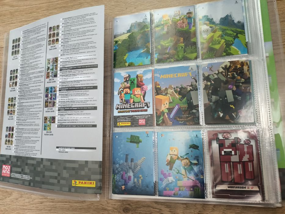 Panini Minecraft 86% completat