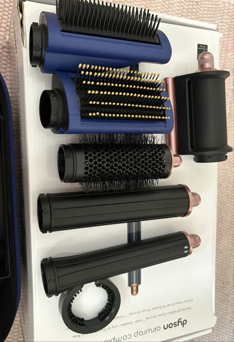 Multistyler Dyson HS05 Airwrap Complete Long, Albastru de Prusia/Cupru