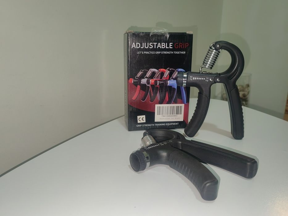 set 2 bucati flexor de mână cu rezistență reglabilă,