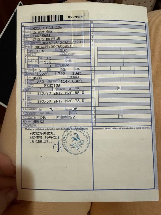 Kawasaki 1400 GTR ABS