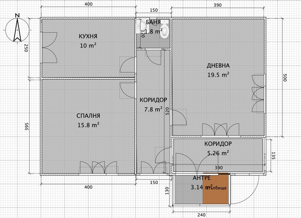 Продава се Къща в с. Вакарел, Област София-област - 65 кв.м за 1539 €/кв.м - Снимка #18