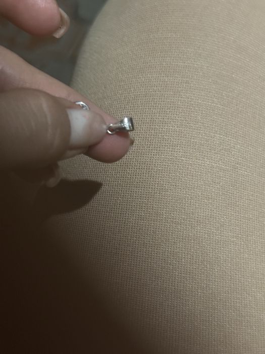 Клуч кулон серебеный очень красивый