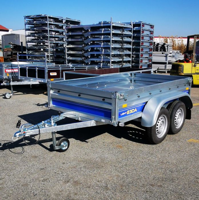 REMORCA Remorca cu prelata Remorca 750 KG moto atv 2 axe 750 kg