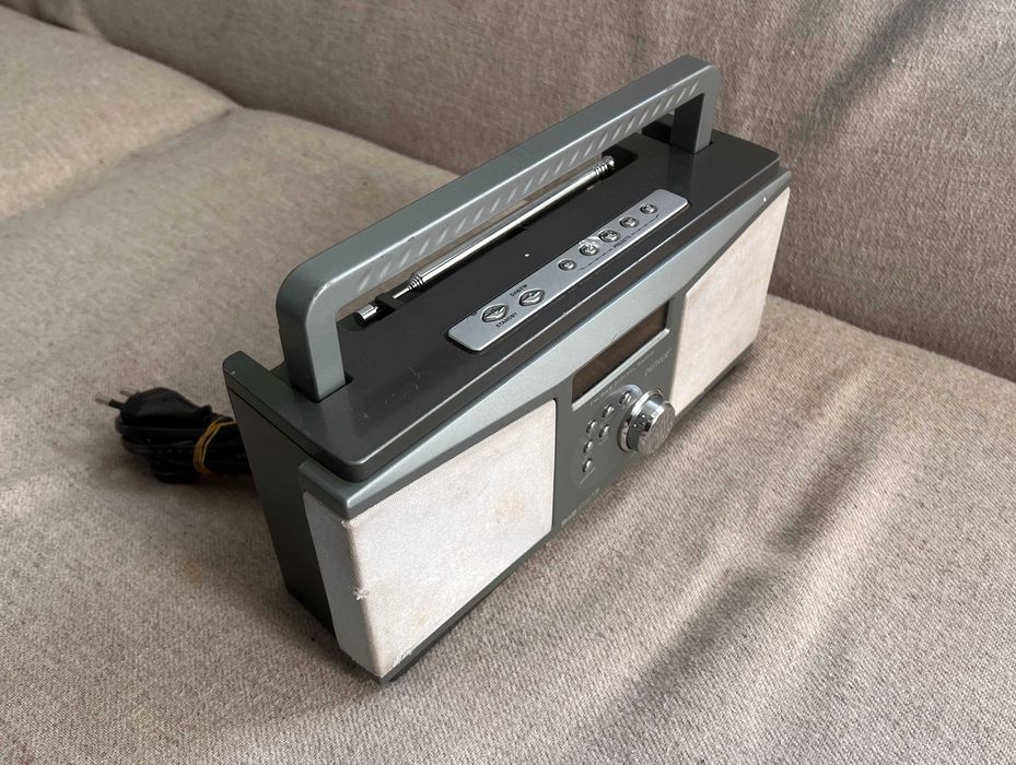 Radio digital Denver DAB-23 DAB FM cu ceas stereo