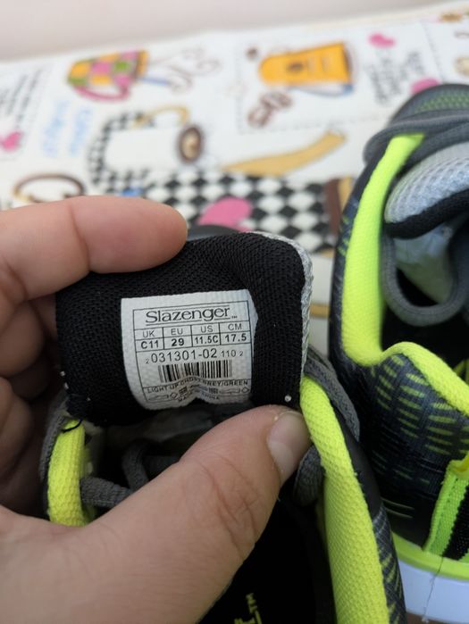 Slazenger светещи  маратонки за момче ,  29 номер