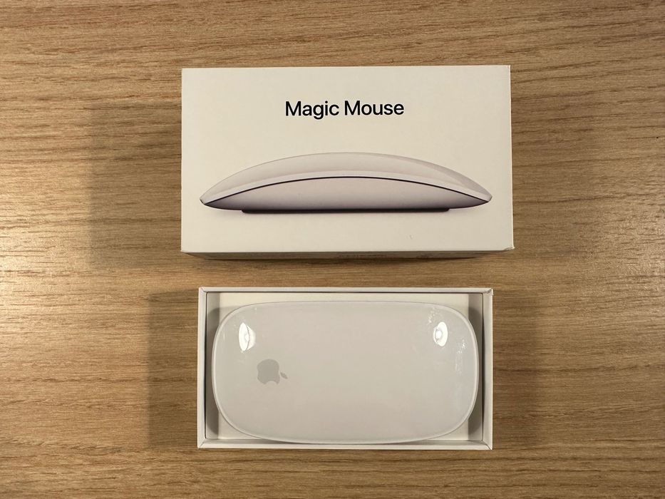 Apple Magic Mouse USB-C alb, ca nou, cutie + factură și garanție