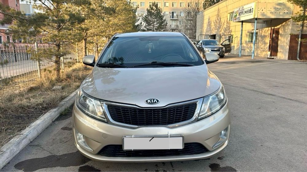 Киа Рио в родном окрасе!