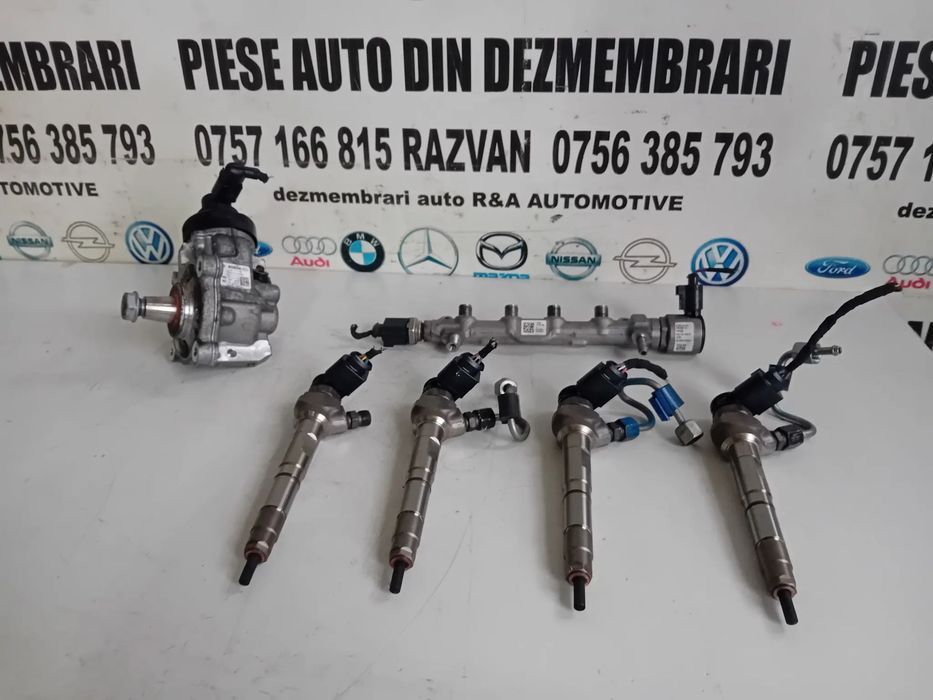 Kit Injectie Injectoare Pompa Rampa Vw Passat B8 Arteon T-Roc Golf 8 2.0 Tdi E6 05L130277E 05L130755