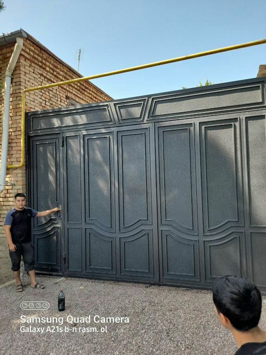 Дарвоза навес казирок темир дарвозалар