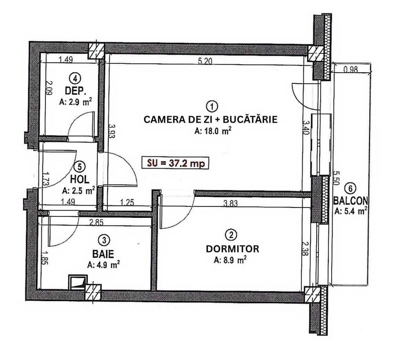 Apartament 2 camere cu parcare subterană – Urușagului, cartier Terra, Florești