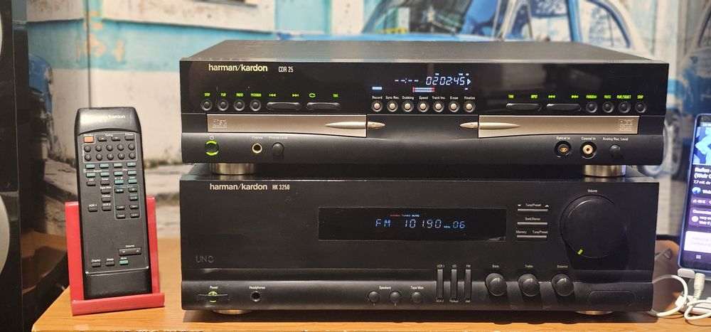 Amplificator statie amplituner Harman Kardon HK 3250 sau cd CDR-25