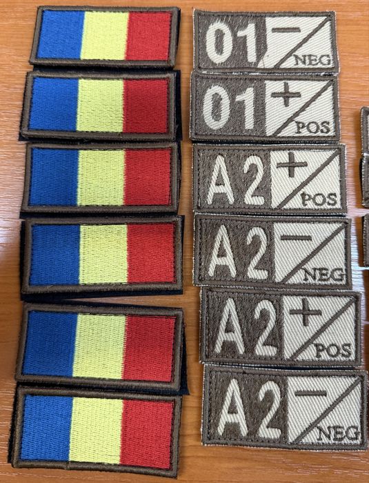 Nominale, embleme unitate, semn de arma militare